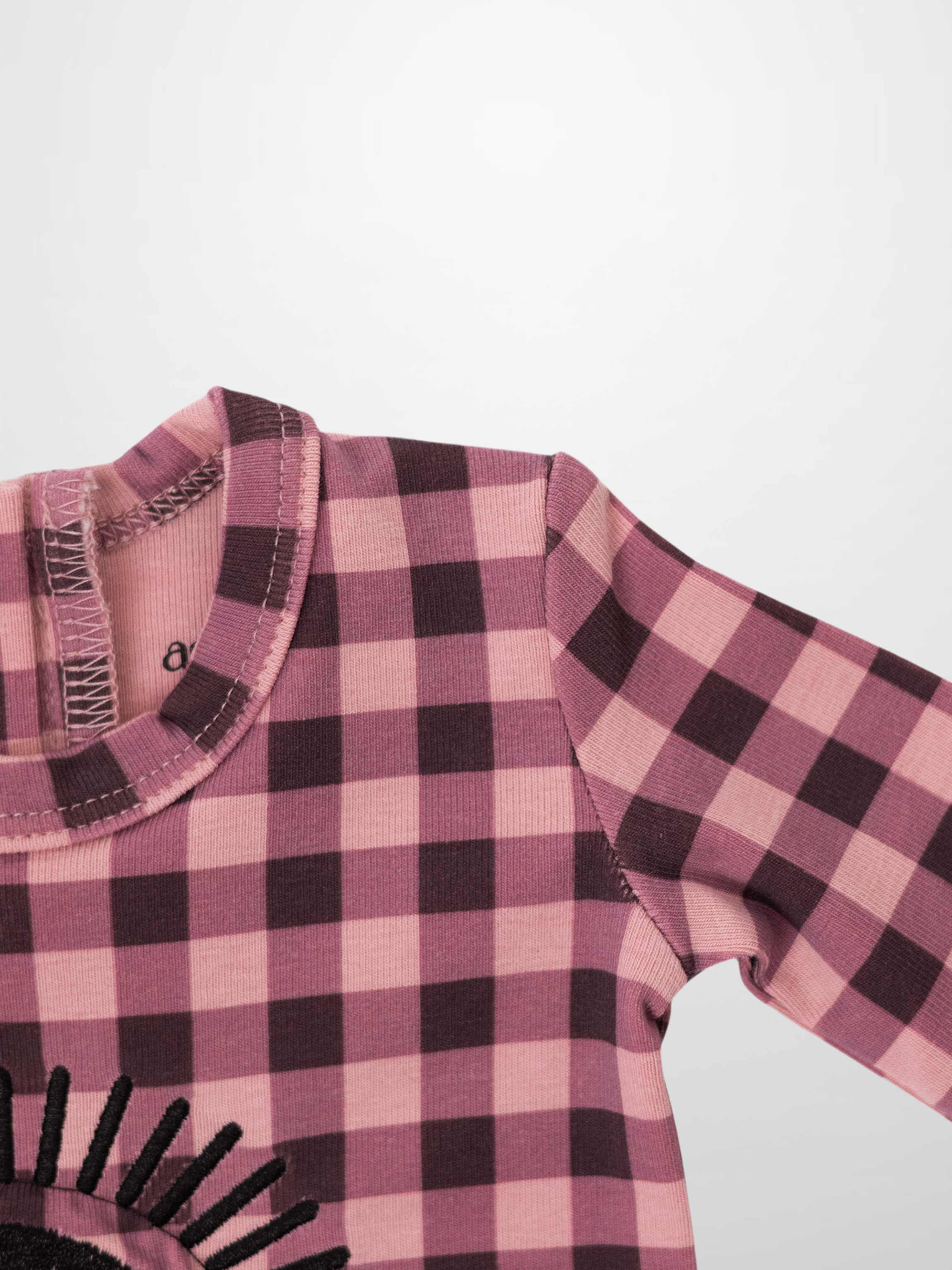 Pink Gingham Stretchy