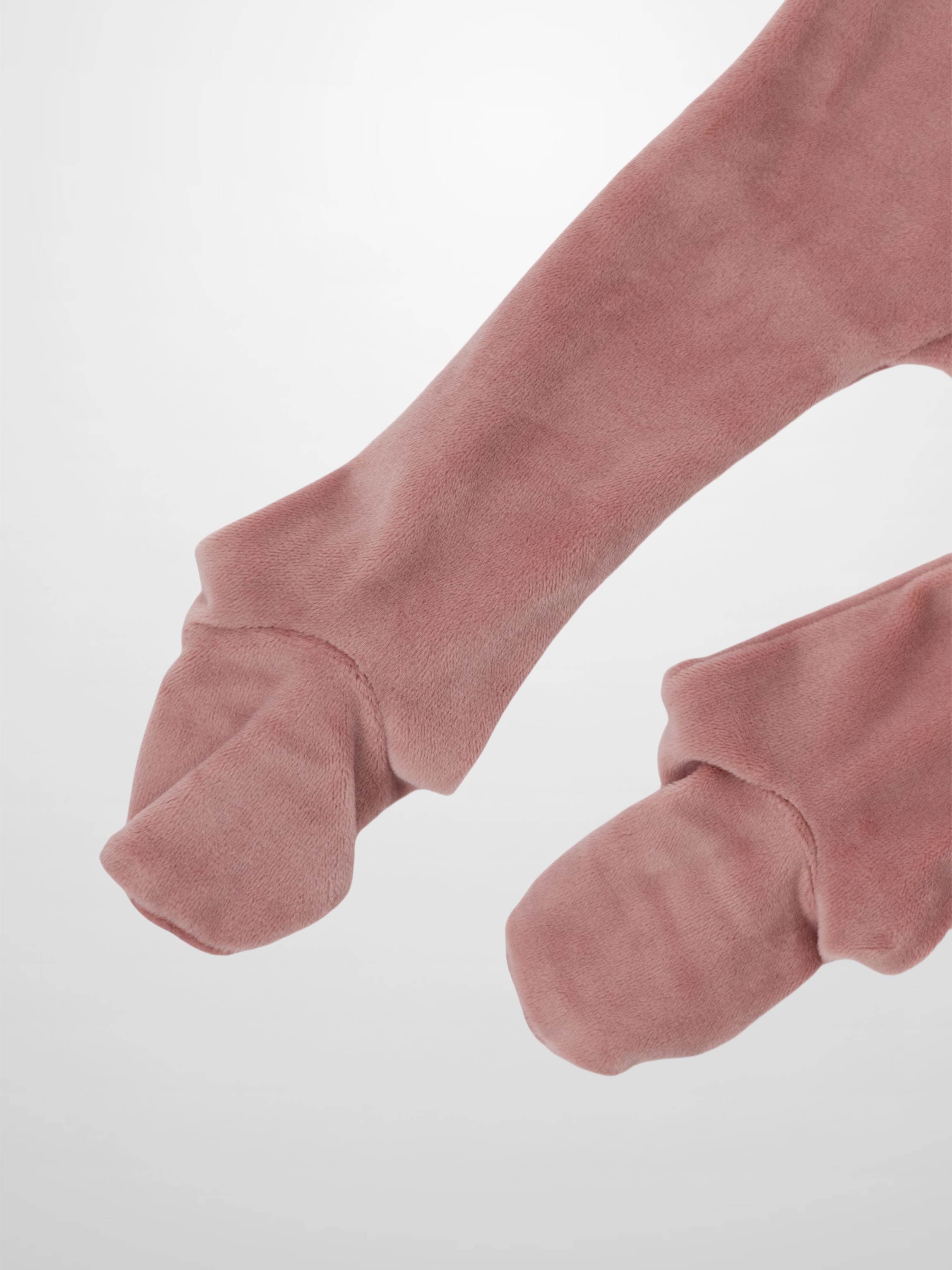 Velour Carriage Stretchy - Pink