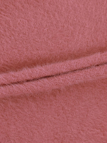 Mohair Cardigan - Pink