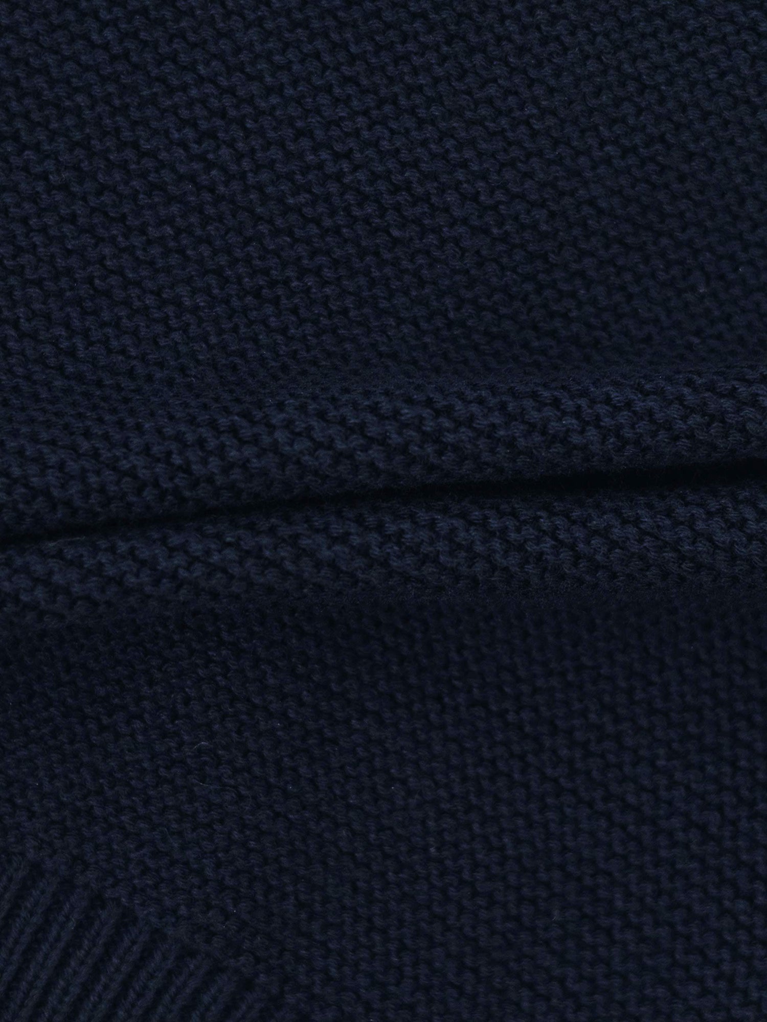 Cropped Cardigan - Navy