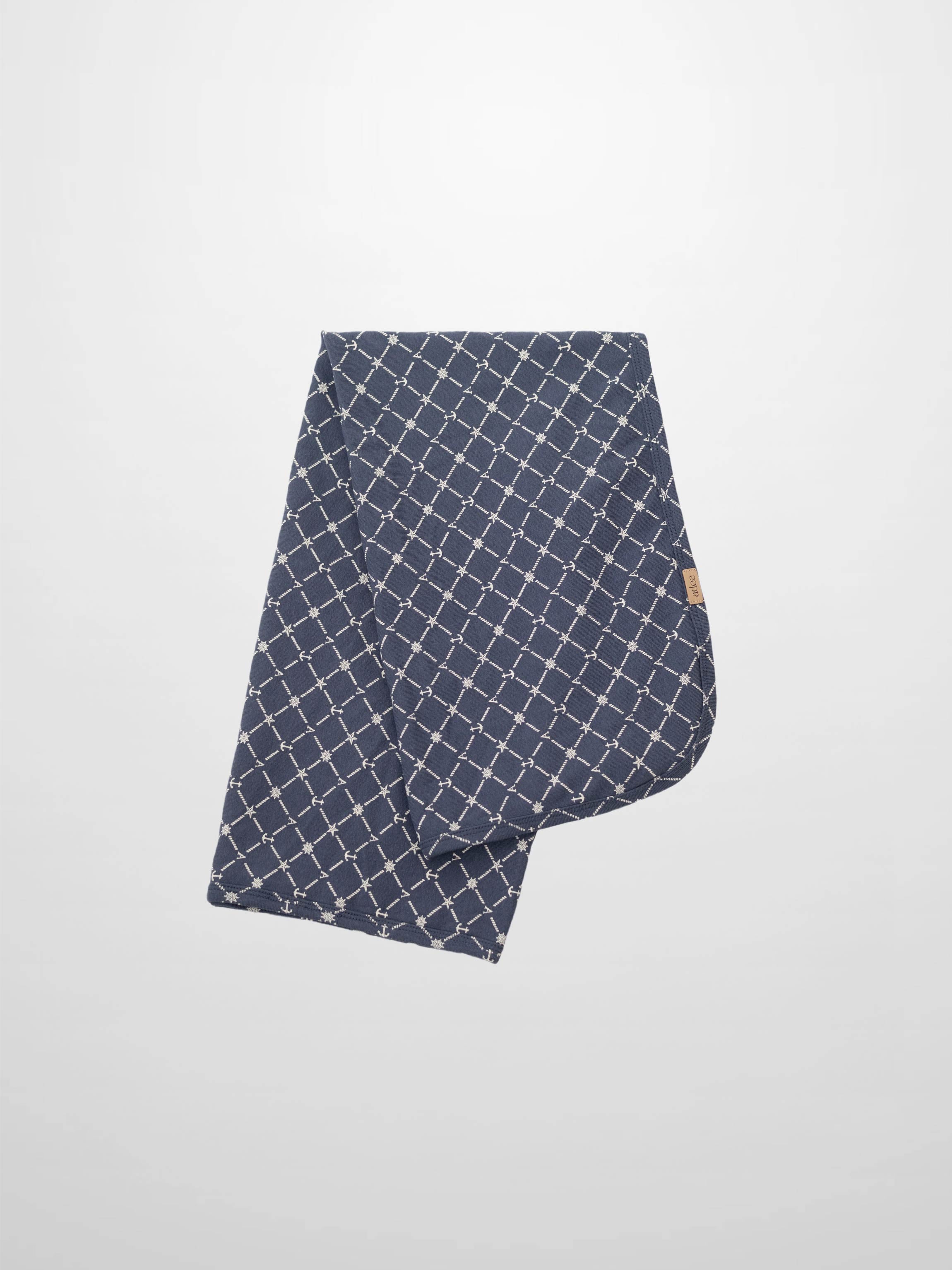 Crossover Anchor Blanket - Navy