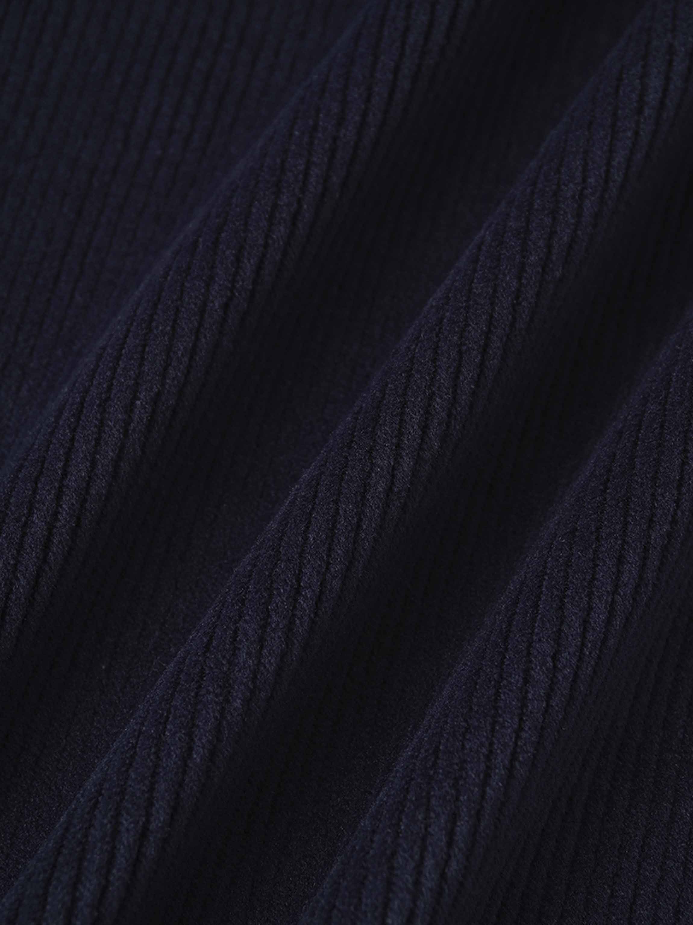 Embroidered Bunny Blanket - Navy