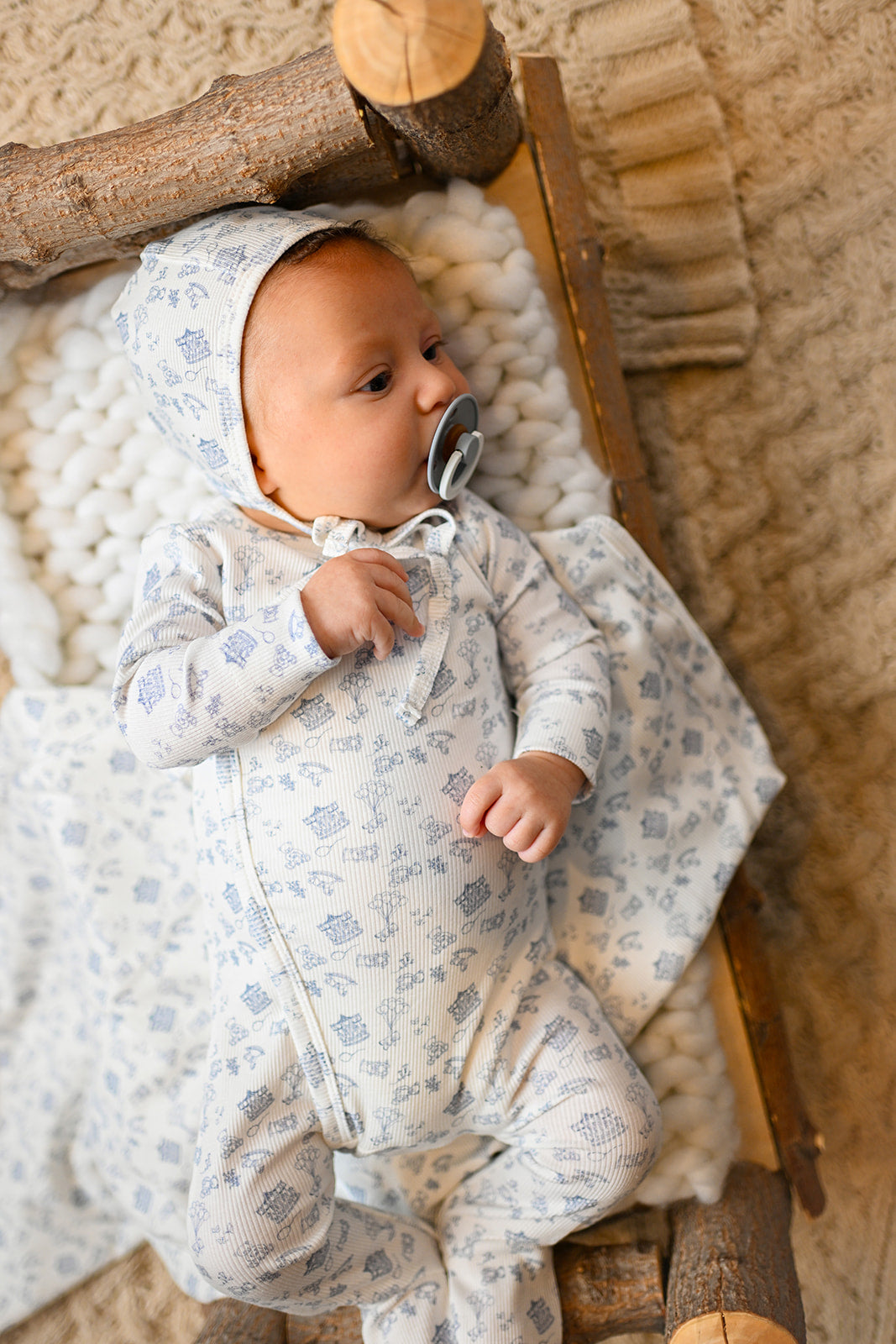 Little Storybook Blanket - Blue