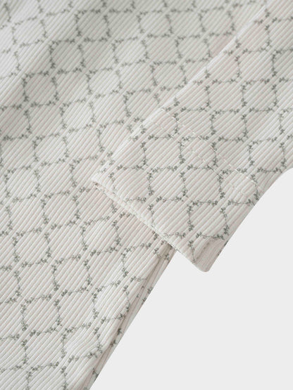 Tendril Vines Stretchy &amp; Bonnet- Grey