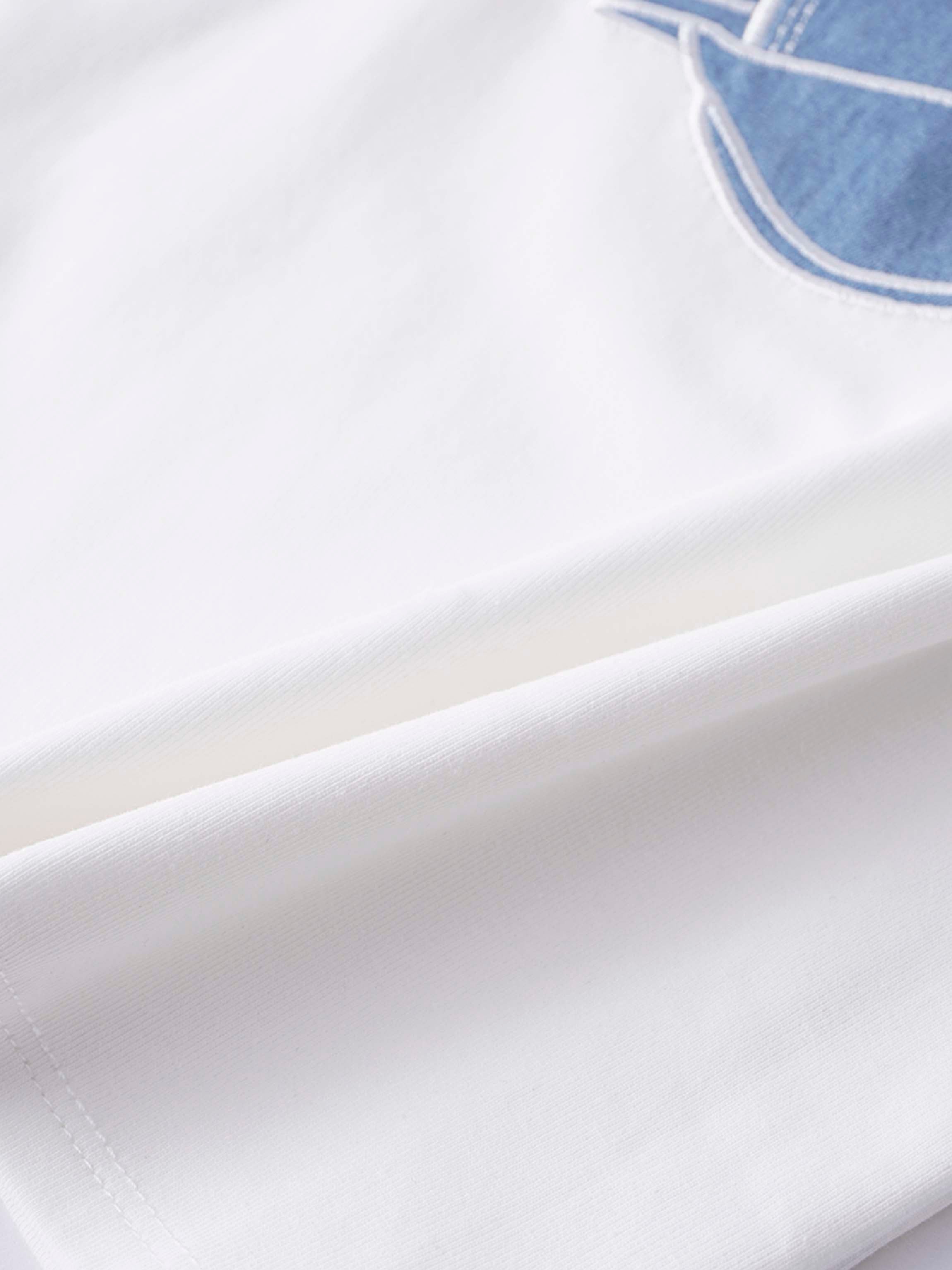 Baseball cap T-shirt -White