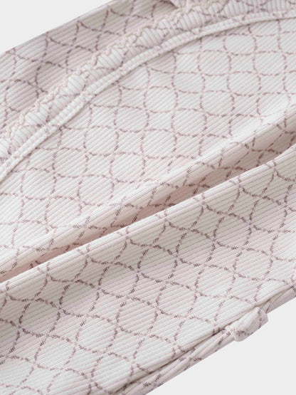 Tendril Vines Stretchy &amp; Bonnet- Rose