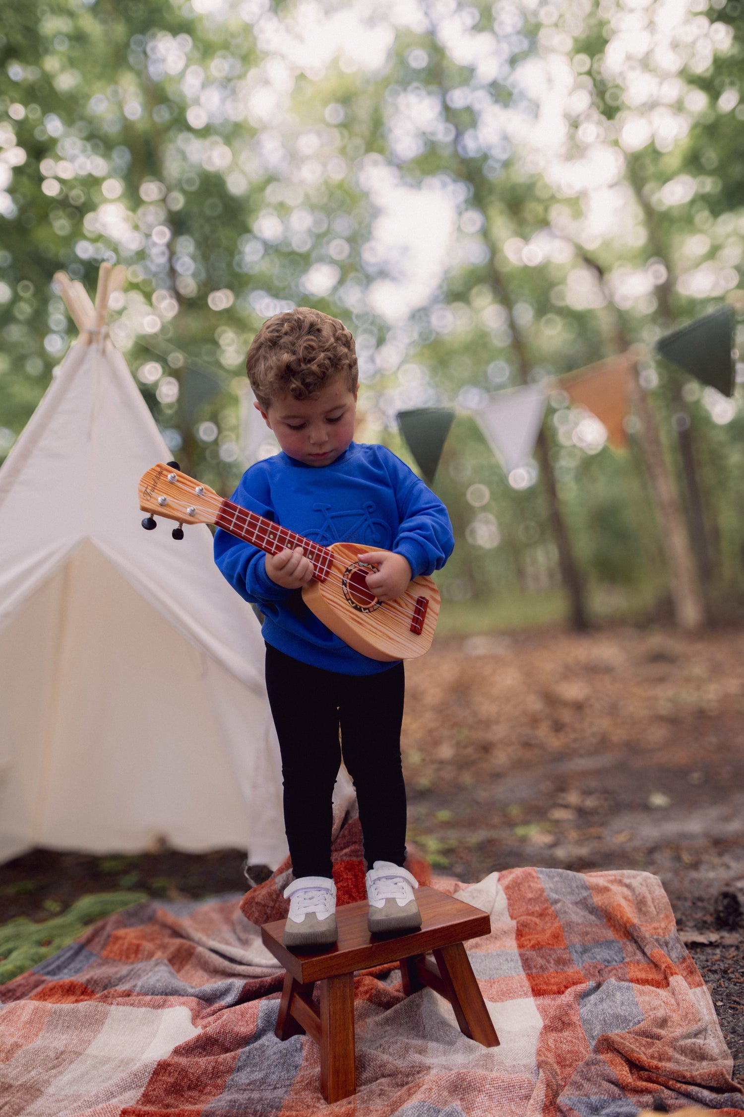 Bike Sweatshirt - Royal Blue