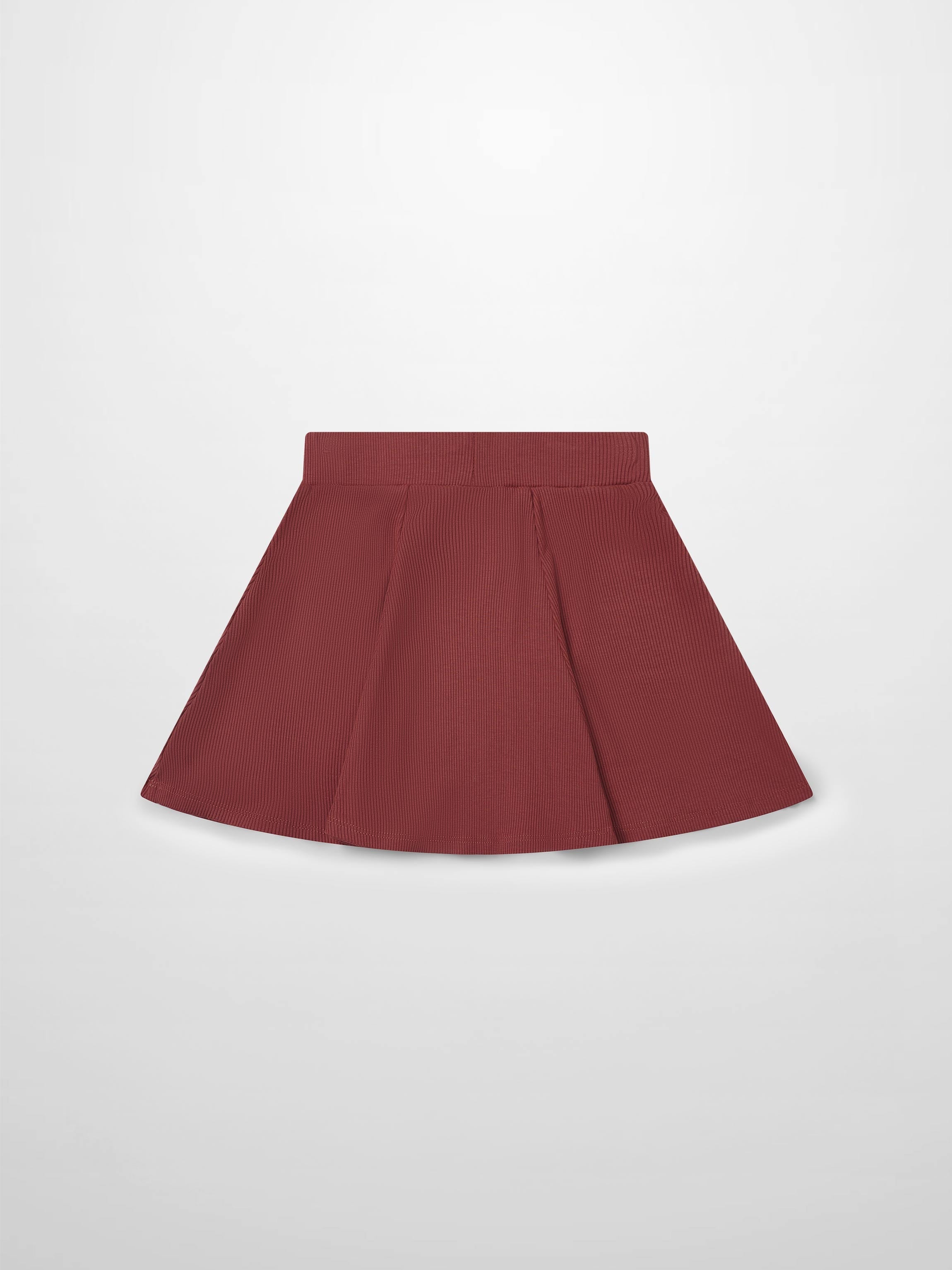 6 Panel Skirt - Rust
