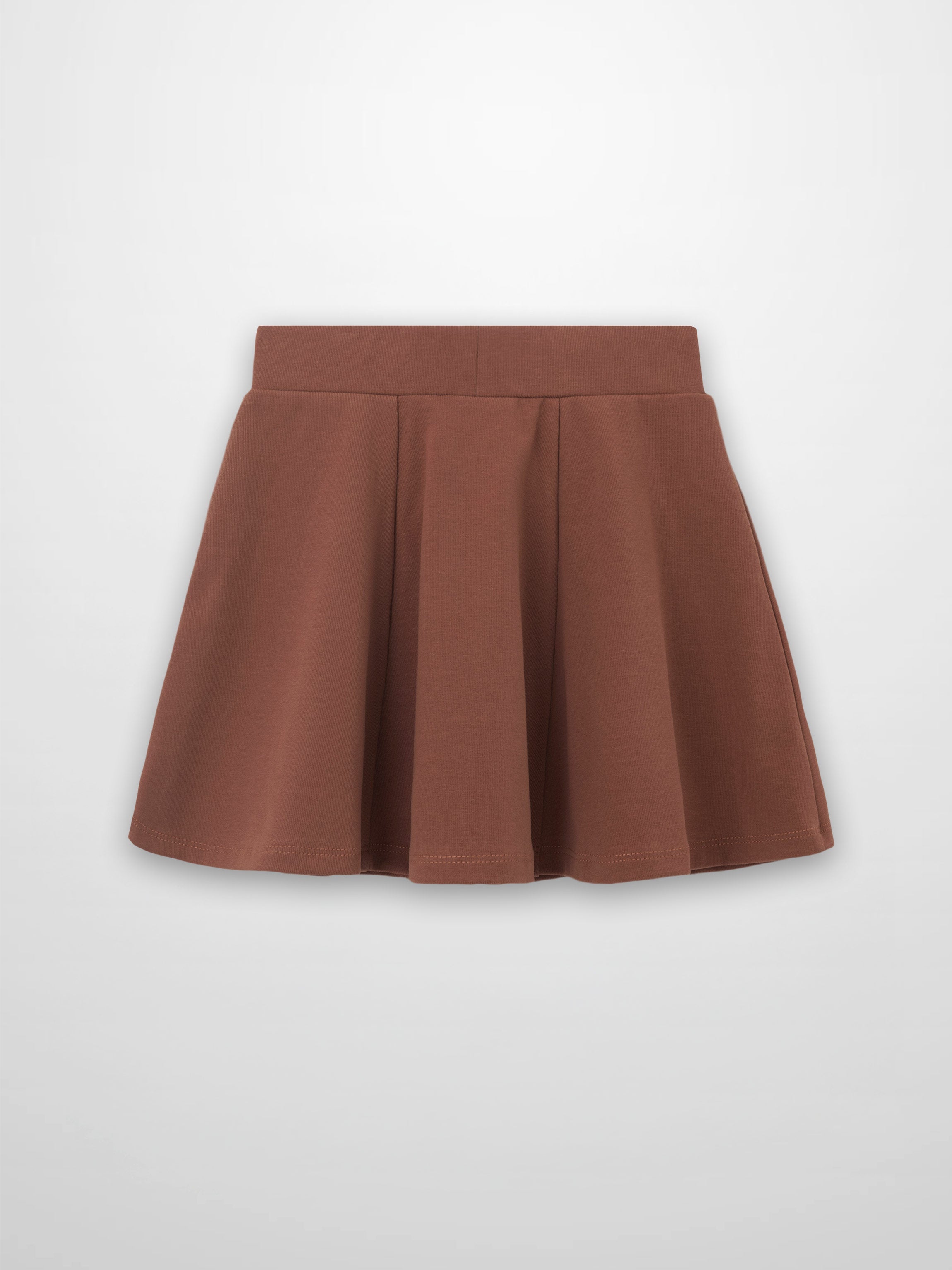 6 Panel Skirt - Dark Mauve