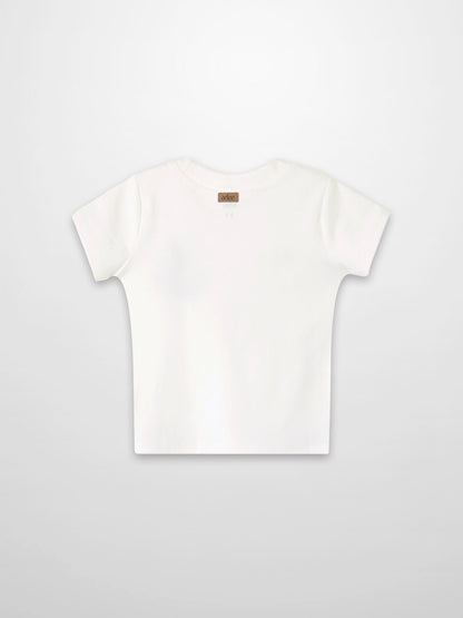 Embroidered Anchor Boxy Short Sleeve T-Shirt