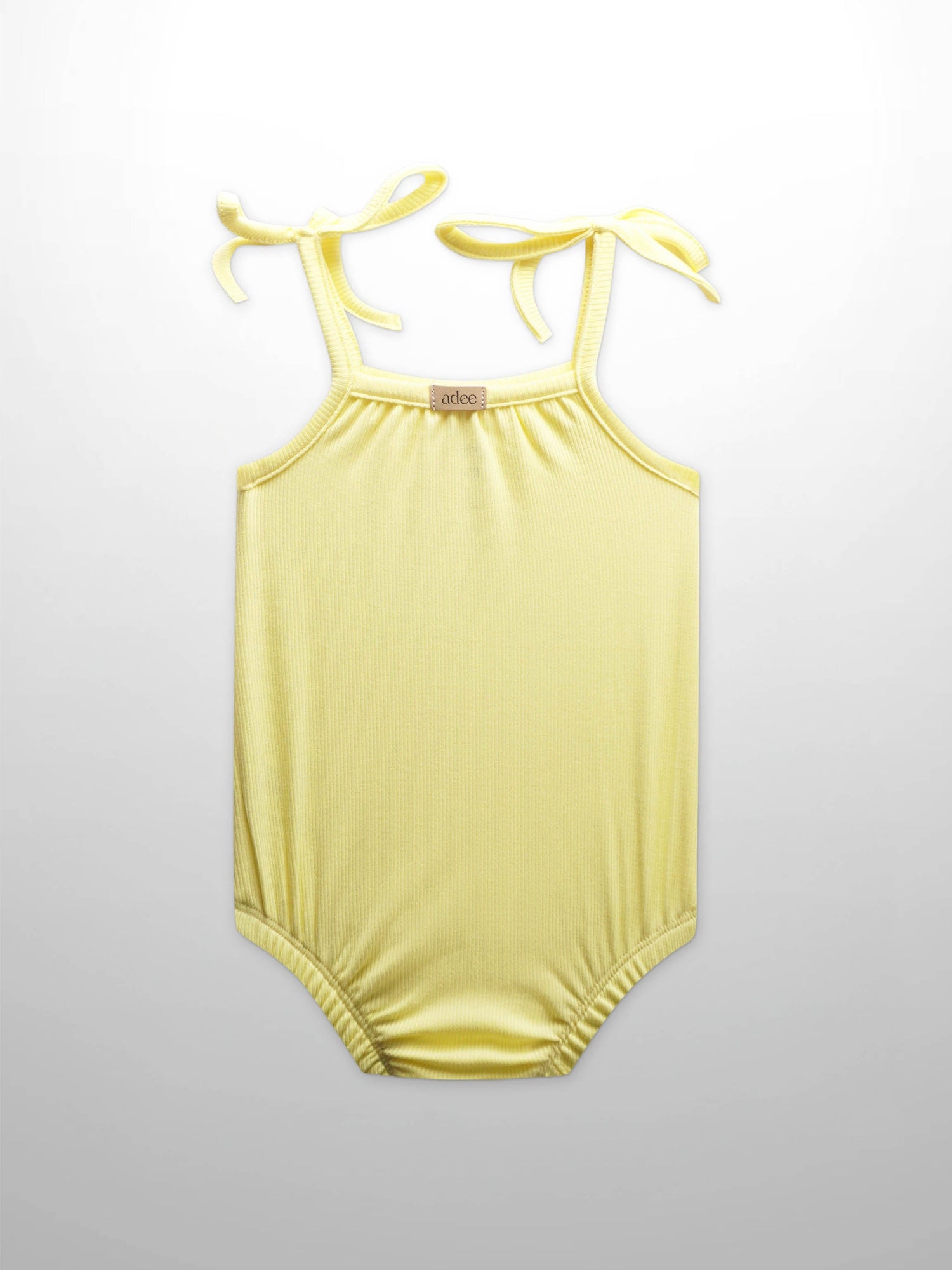 Yellow Romper- Bow