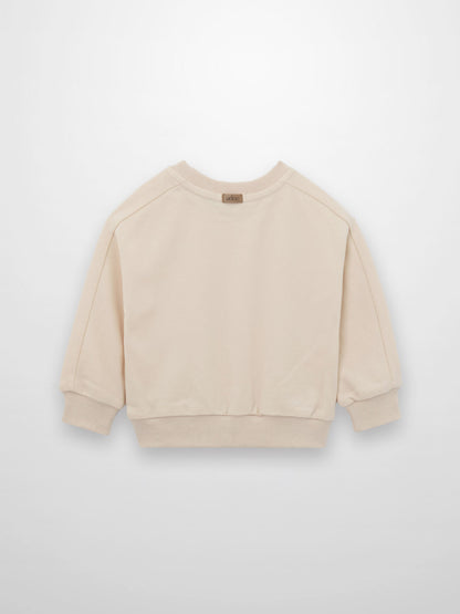 Crochet Patch Sweatshirt