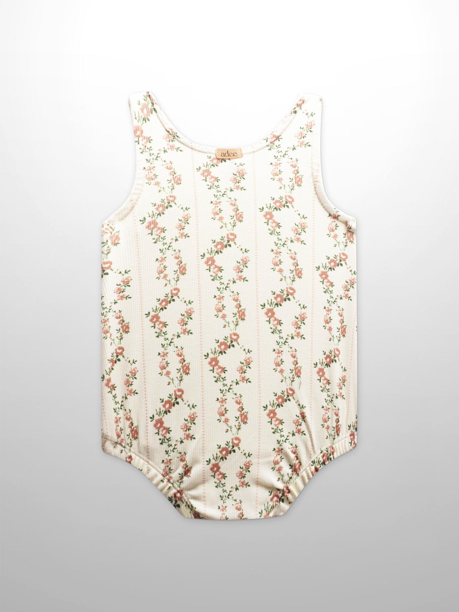 Floral Cascade Romper