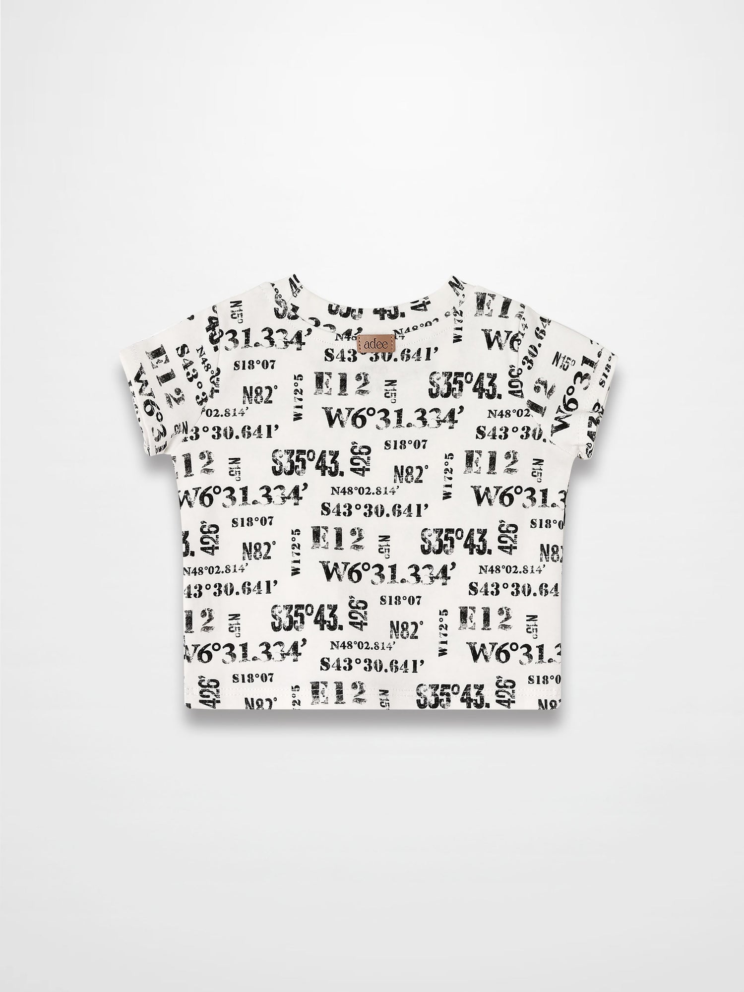 Number Print T-shirt