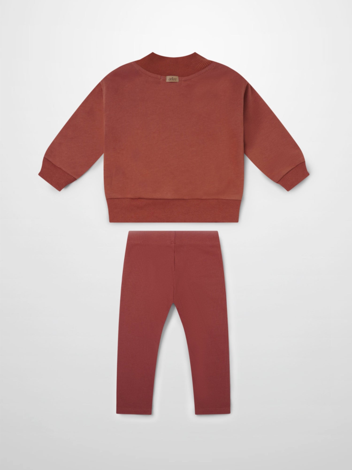 Embossed Mug Sweatshirt &amp; Leggings Set