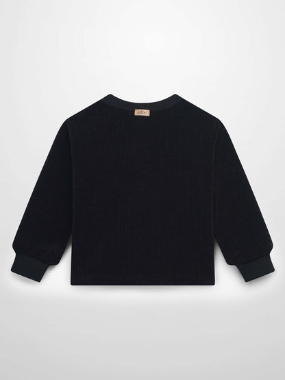 Corduroy Jacket - Black