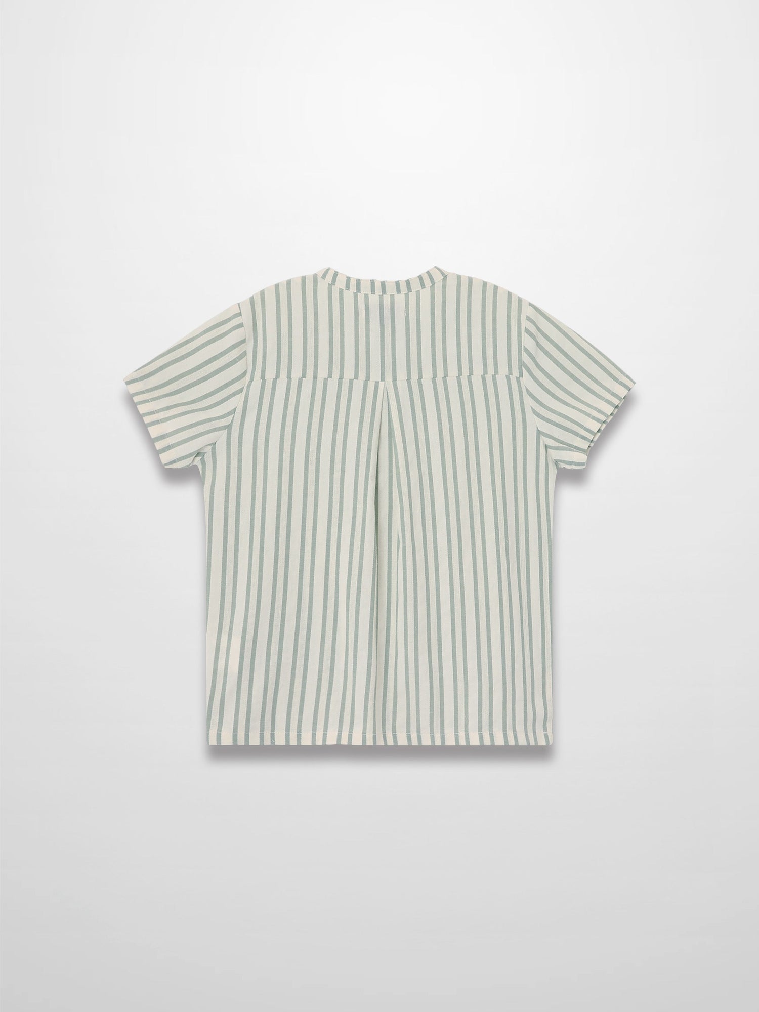 Green Striped Shirt