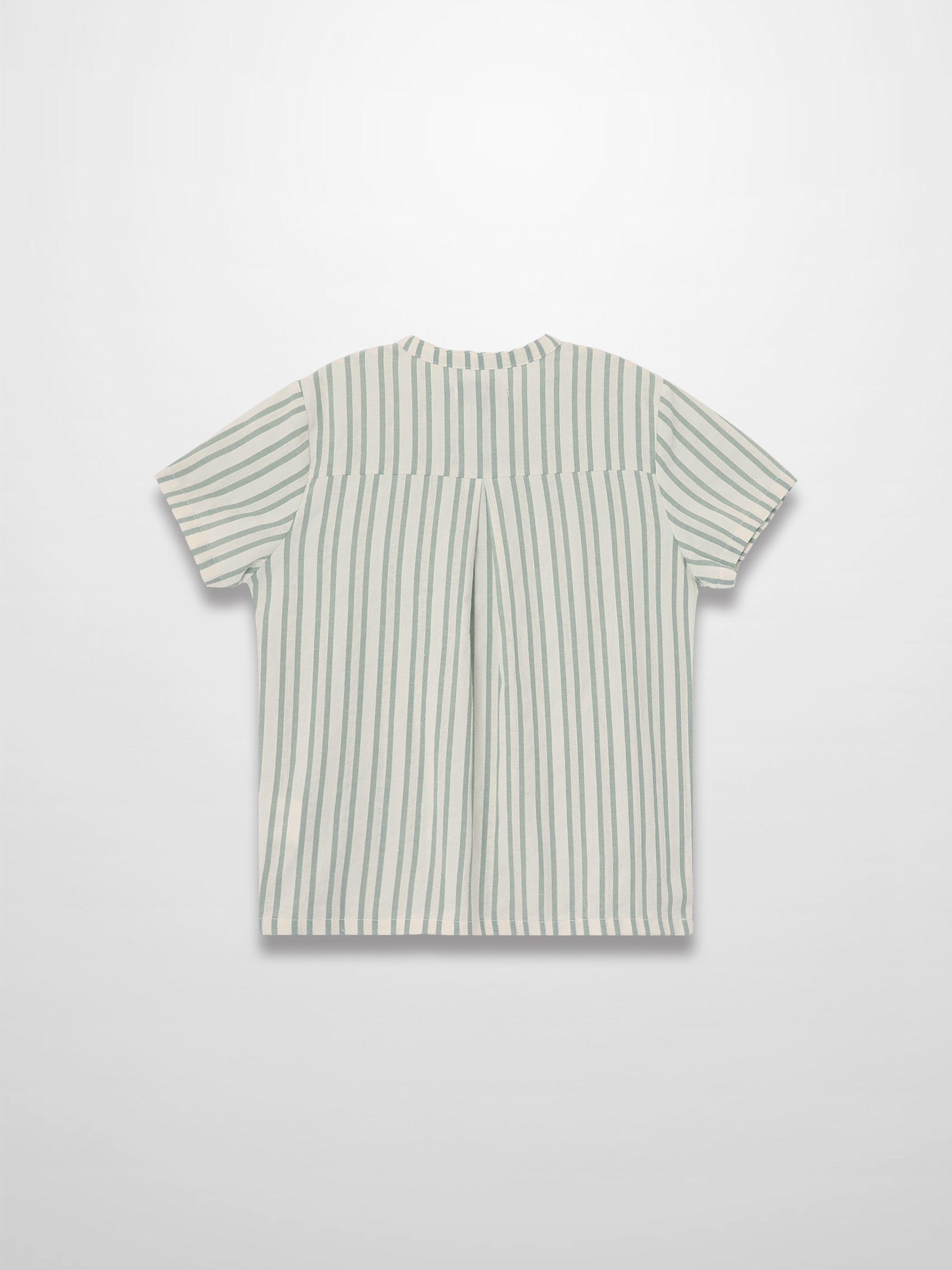 Green Striped Shirt