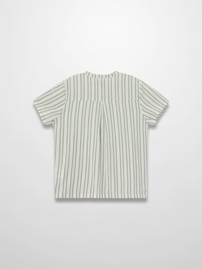 Green Striped Shirt
