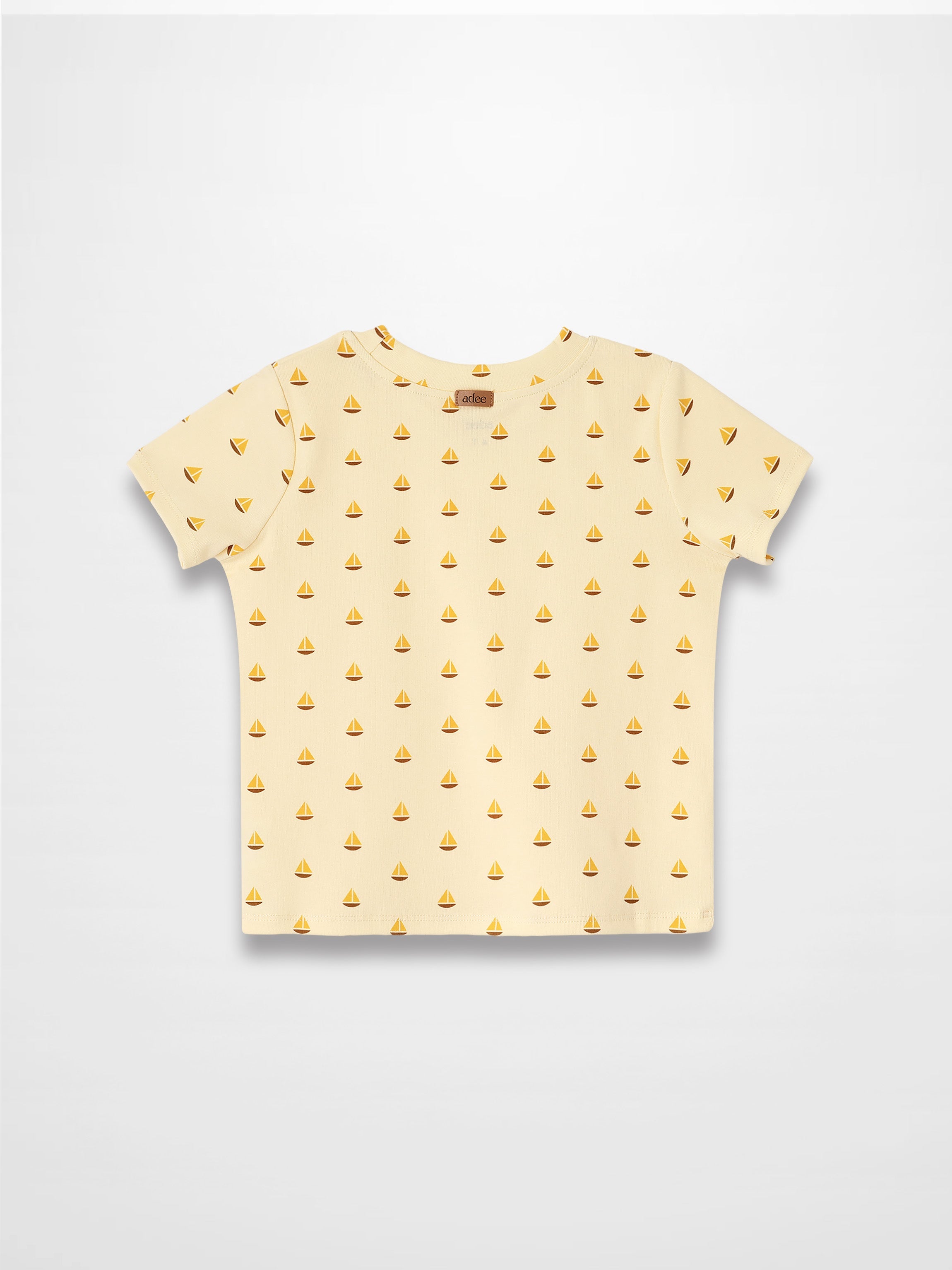 Boat Print T-Shirt