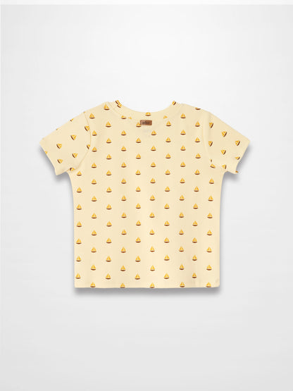 Boat Print T-Shirt
