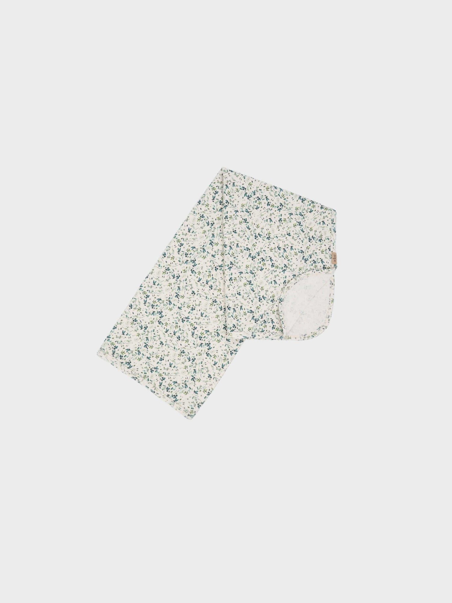Teal Leaves- Blanket