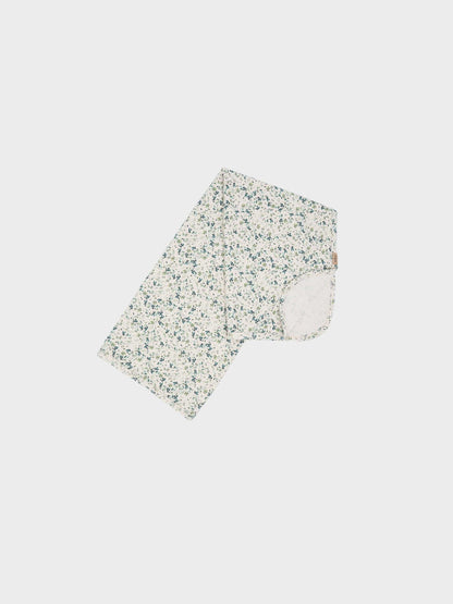 Teal Leaves- Blanket