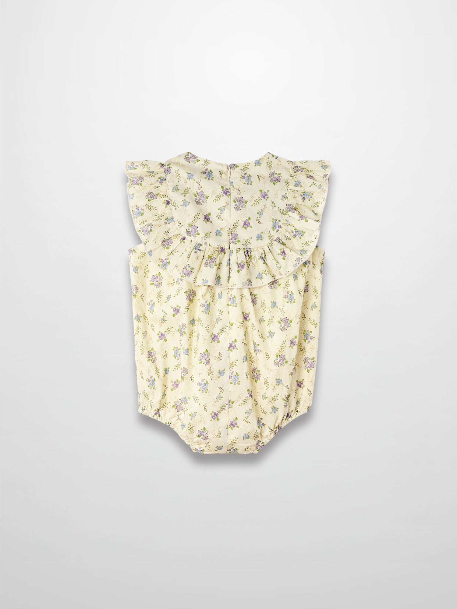 Ivory Flower Romper