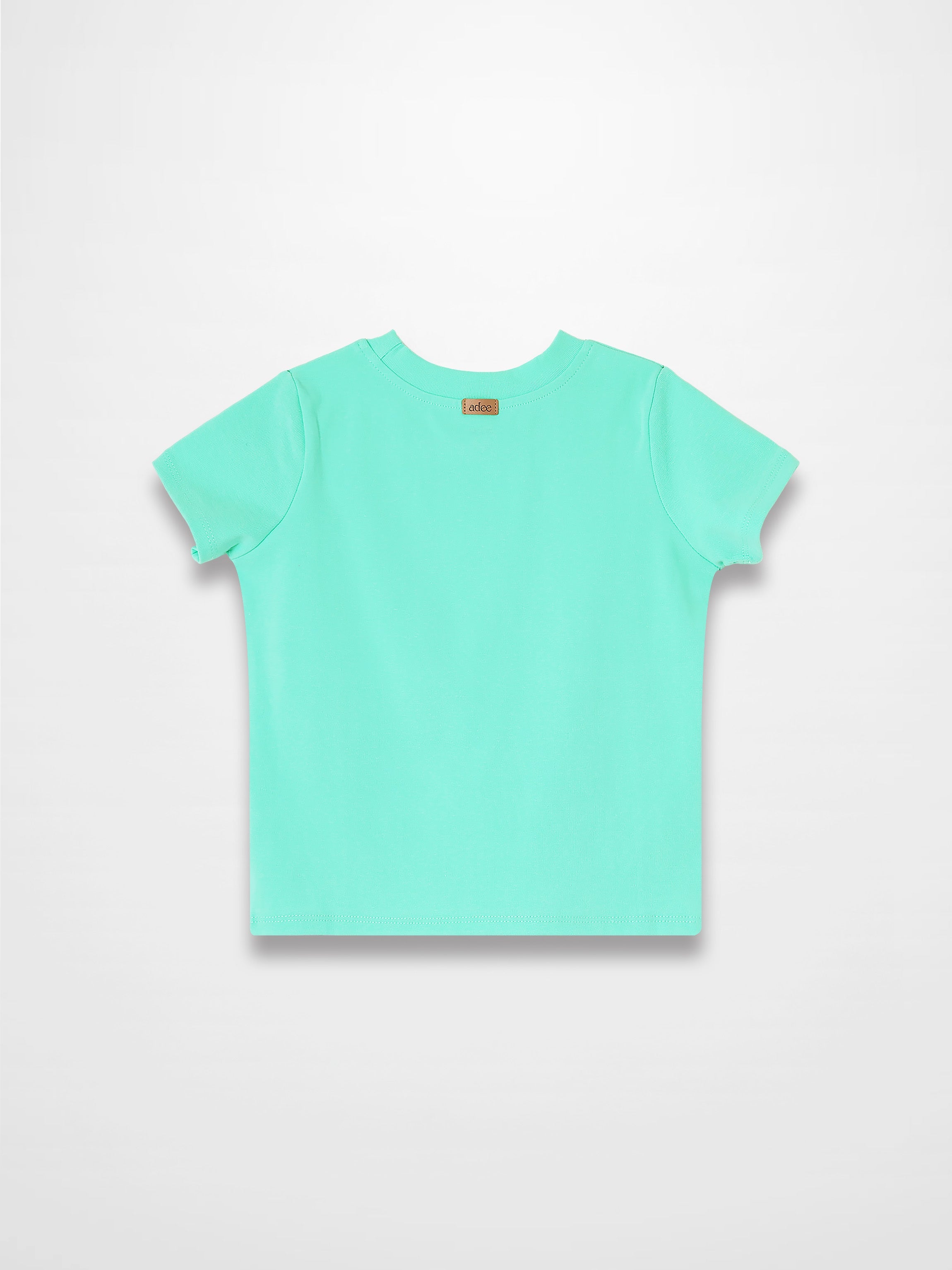 Thin Ribbed T-Shirt - Mint Green