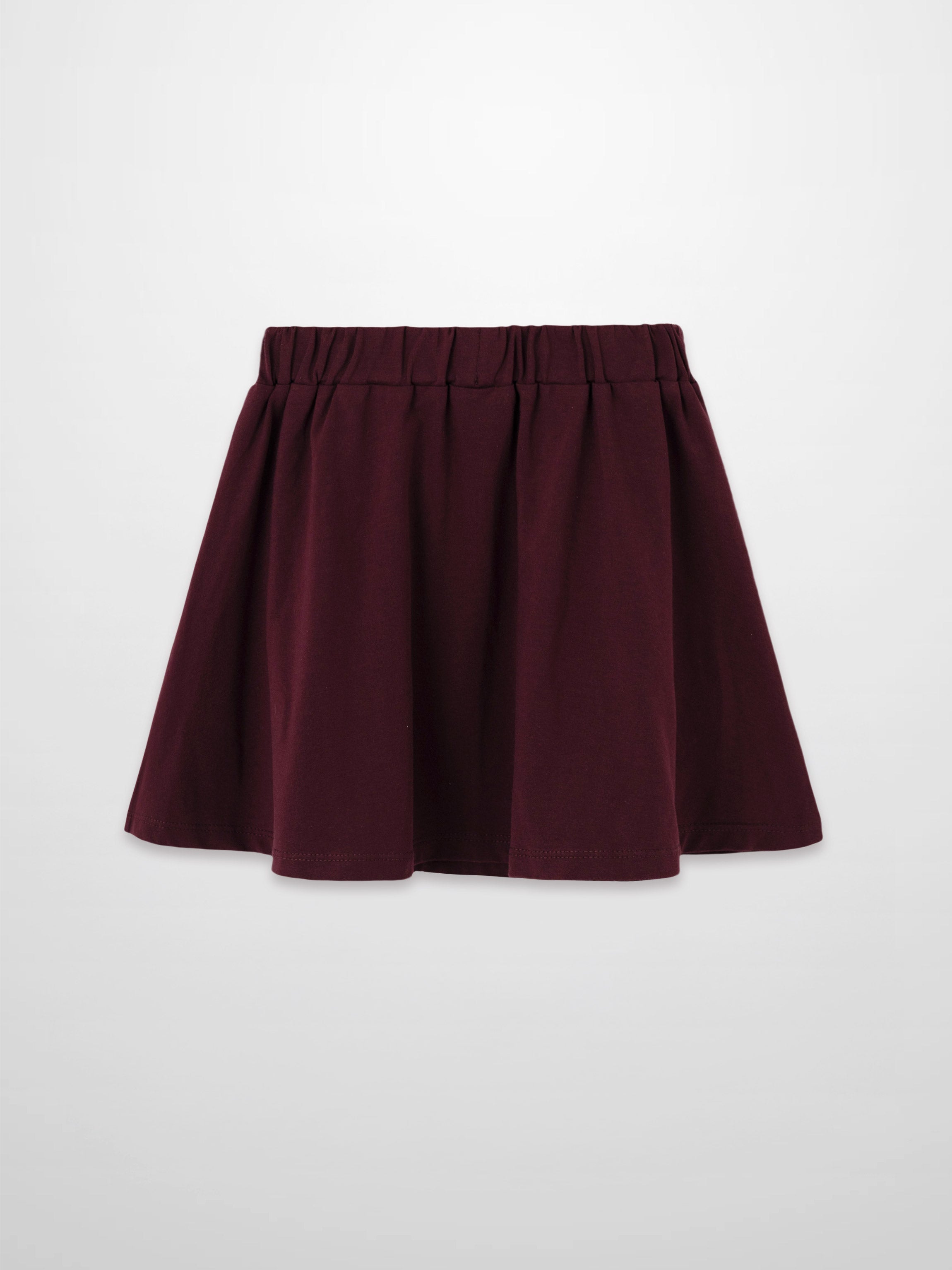 Circle Skirt - Burgundy