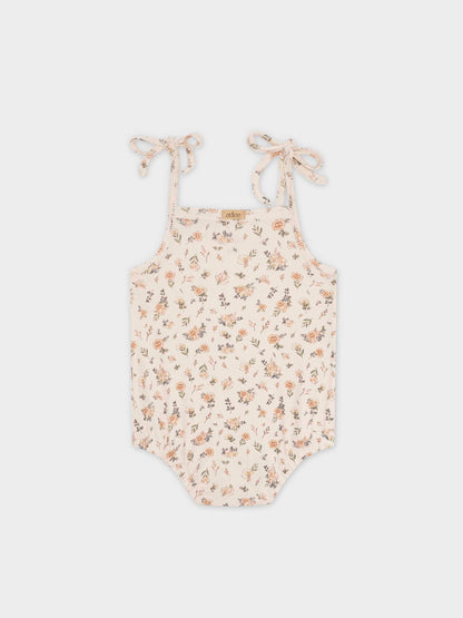 Floral Sketched Romper