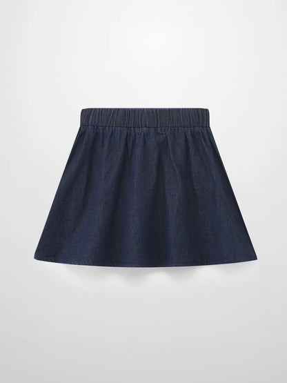 Circle Skirt- Dark Denim