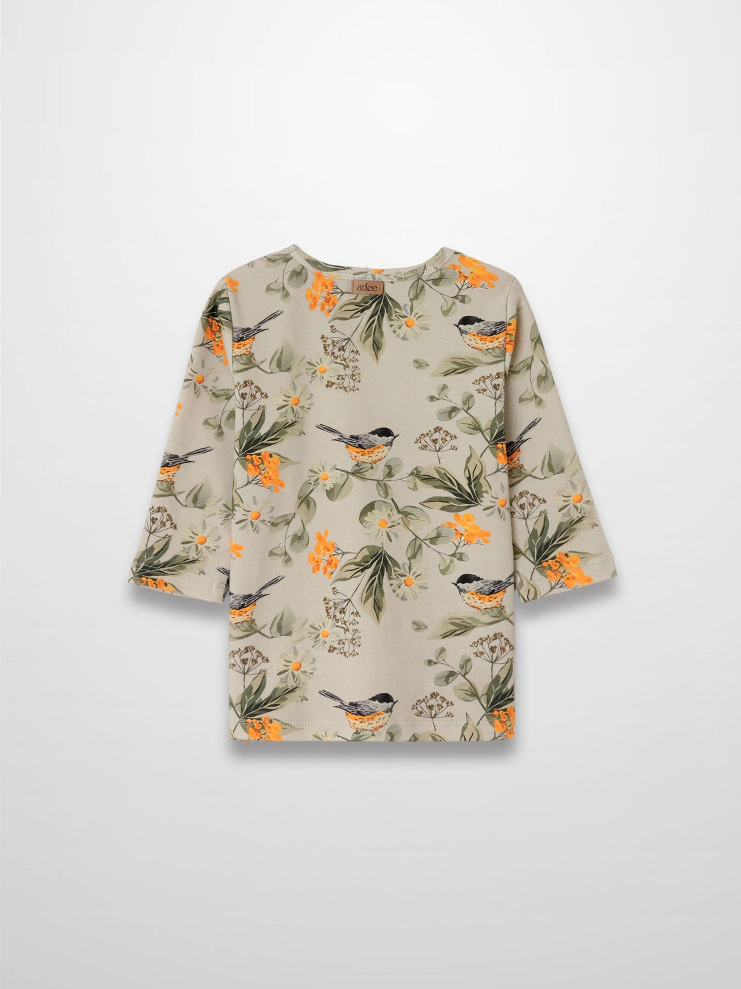 Garden Finch 3/4 Sleeve T-Shirt