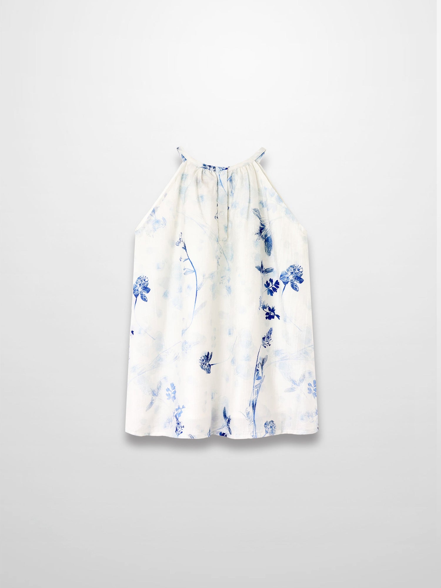 Blue Flower Jumper