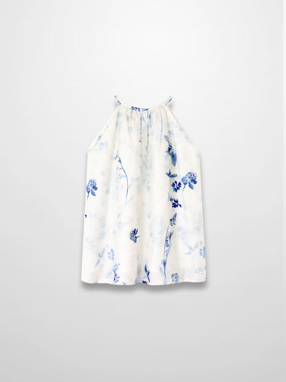 Blue Flower Jumper