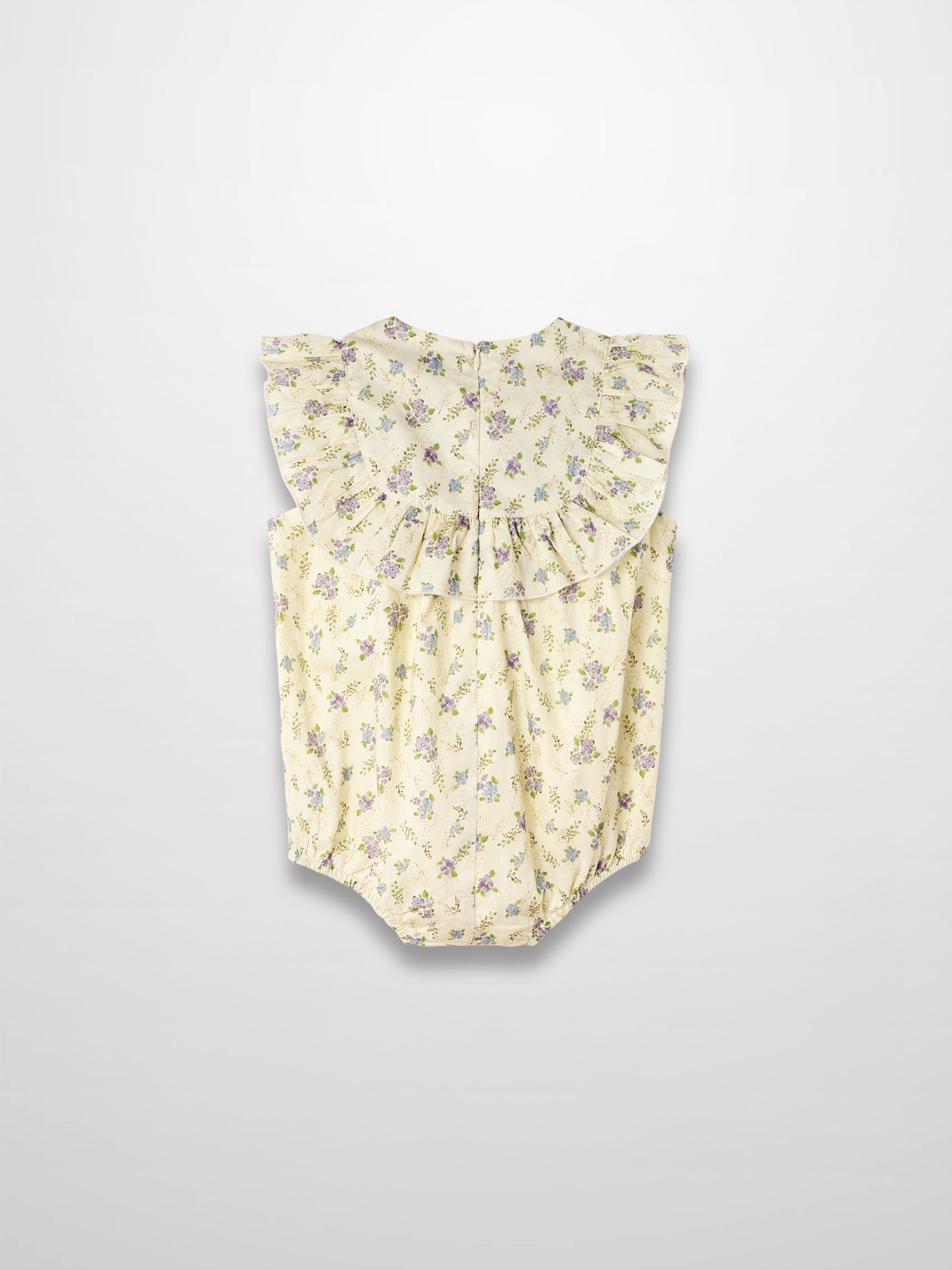 Ivory Flower Romper