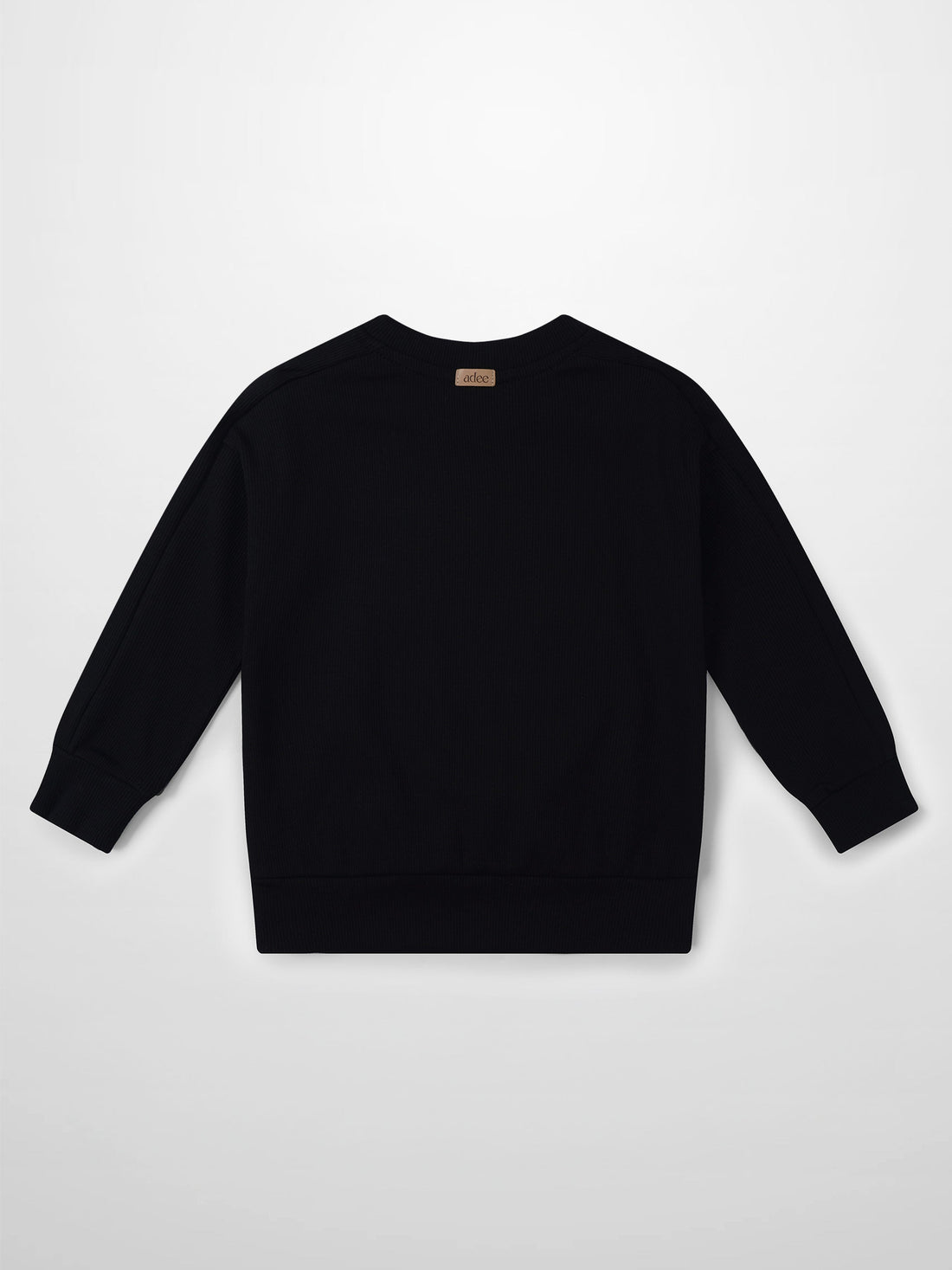Embossed Logo Sweatshirt - Black
