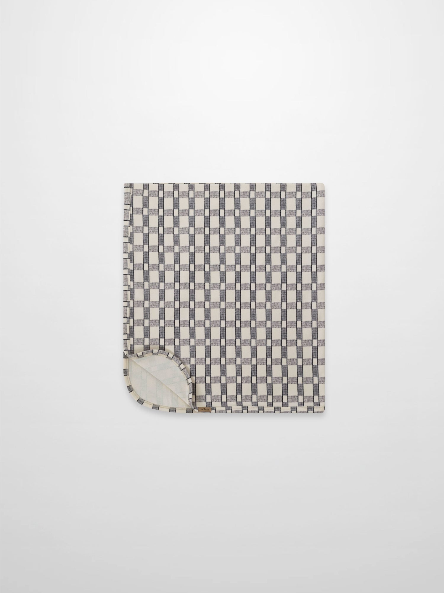 Windowpane Blanket - Blue