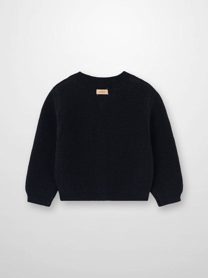 Knit Cardigan - Black