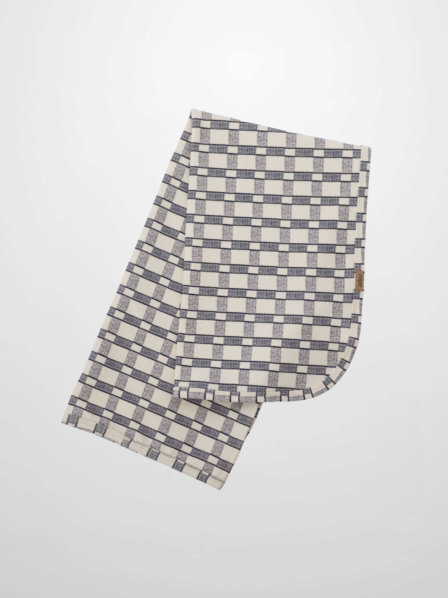 Windowpane Blanket - Blue
