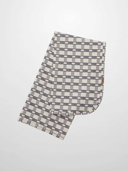 Windowpane Blanket - Blue