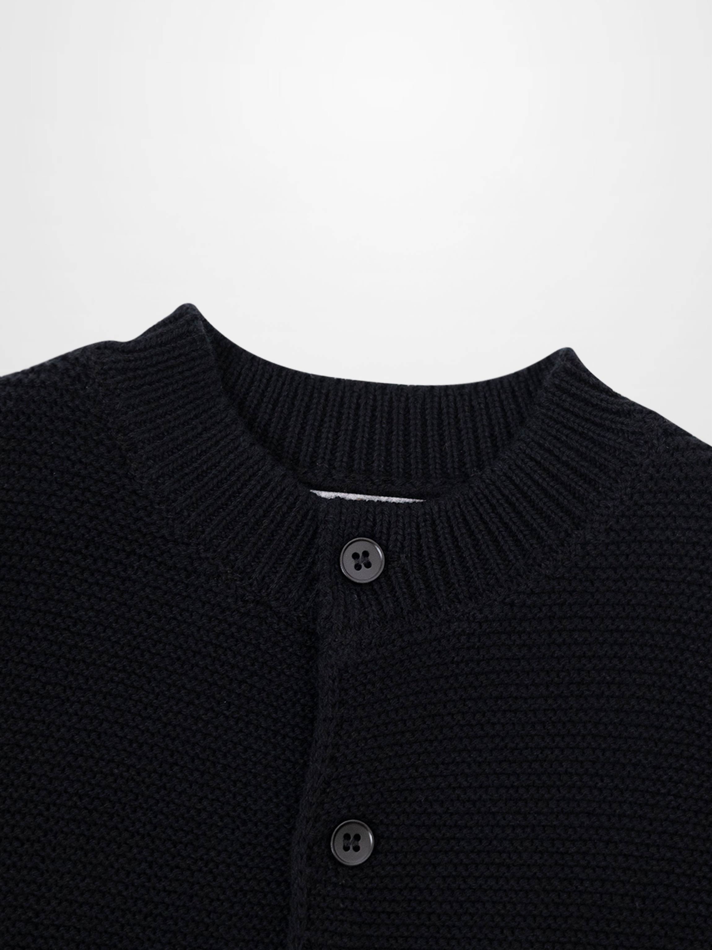 Knit Cardigan - Black