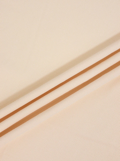 Thin Ribbed Blanket - Cream