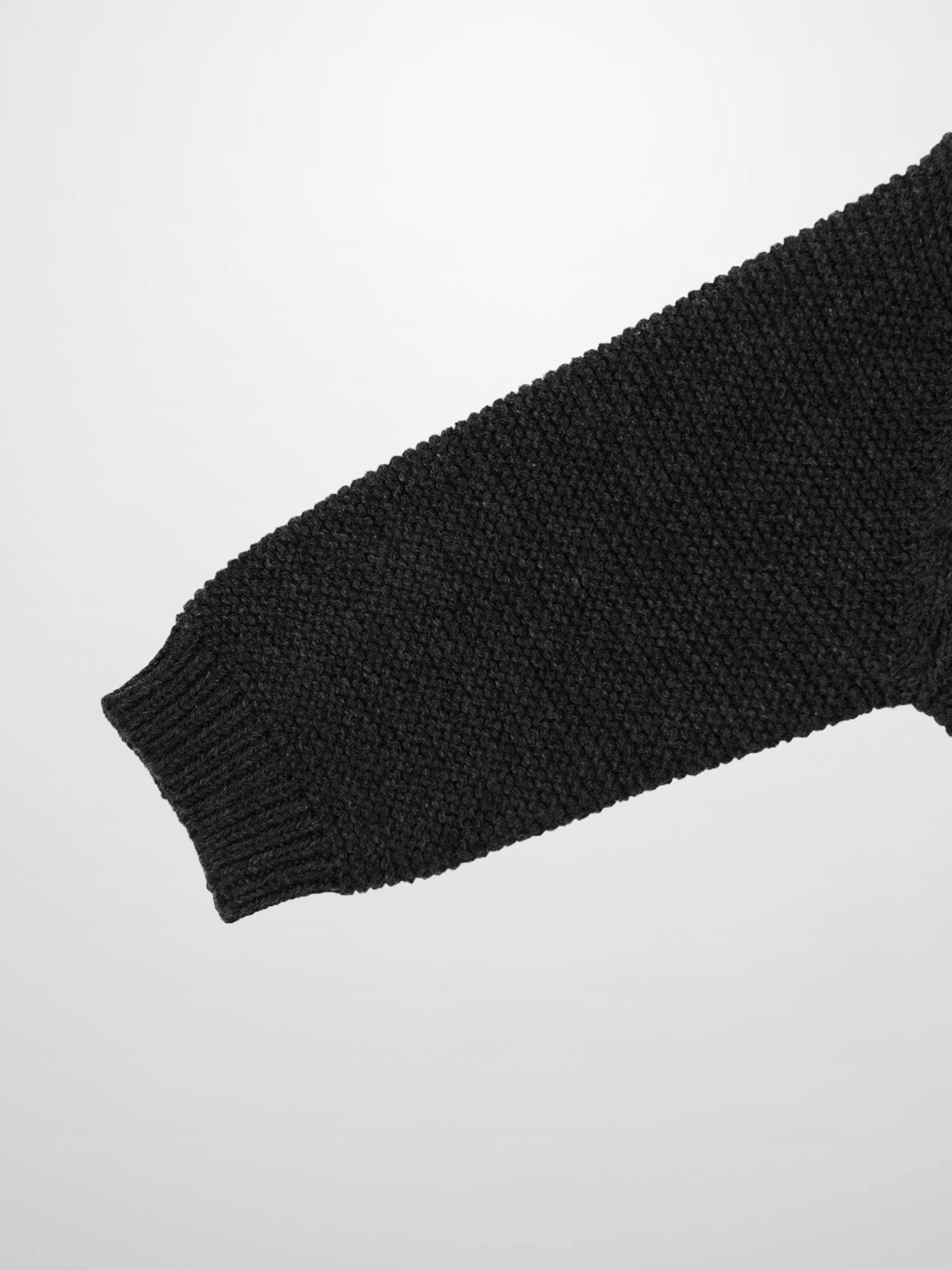 Cropped Cardigan - Heather Grey