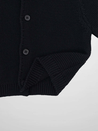 Knit Cardigan - Black