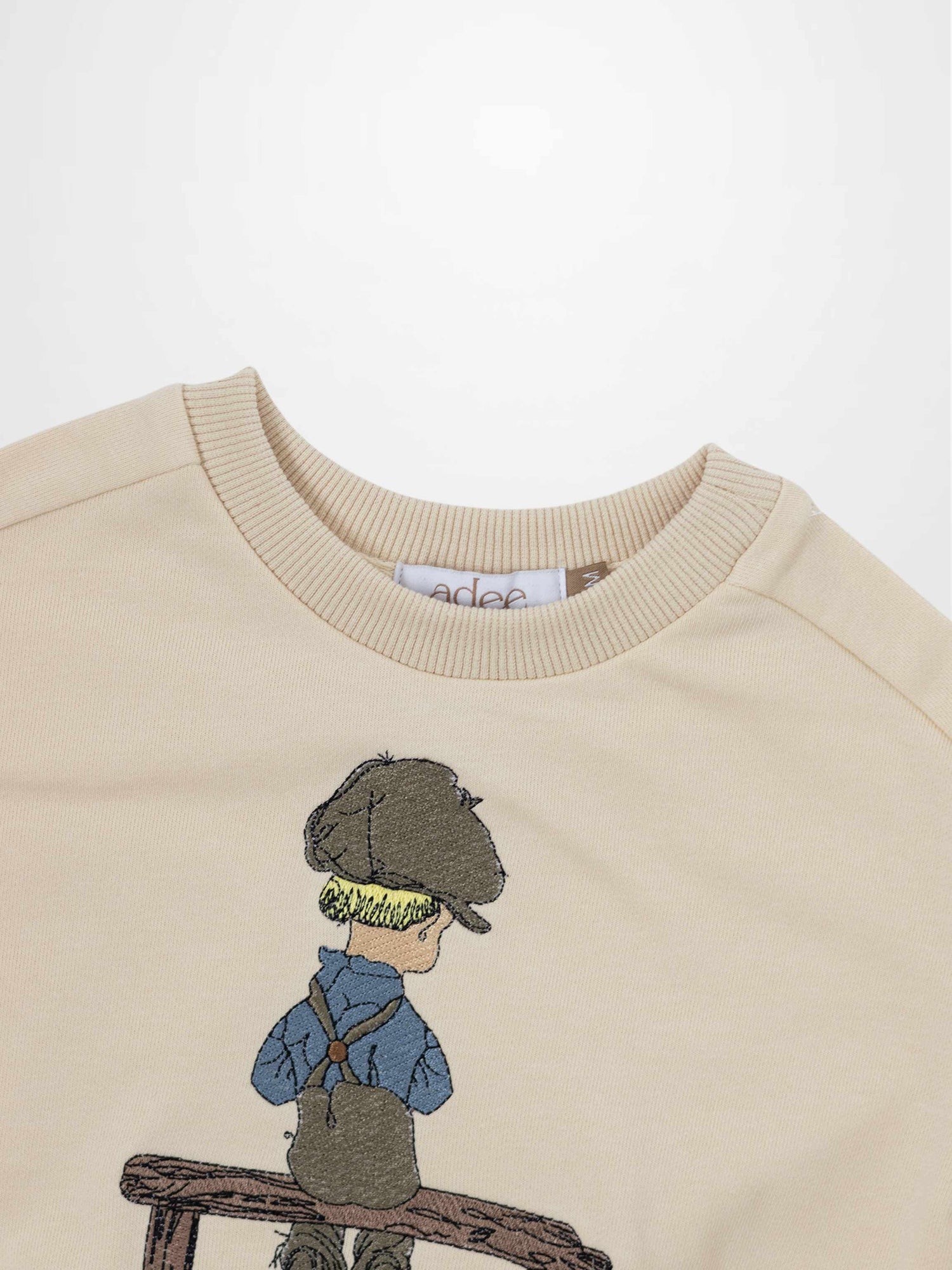 Embroidered Boy Sweatshirt