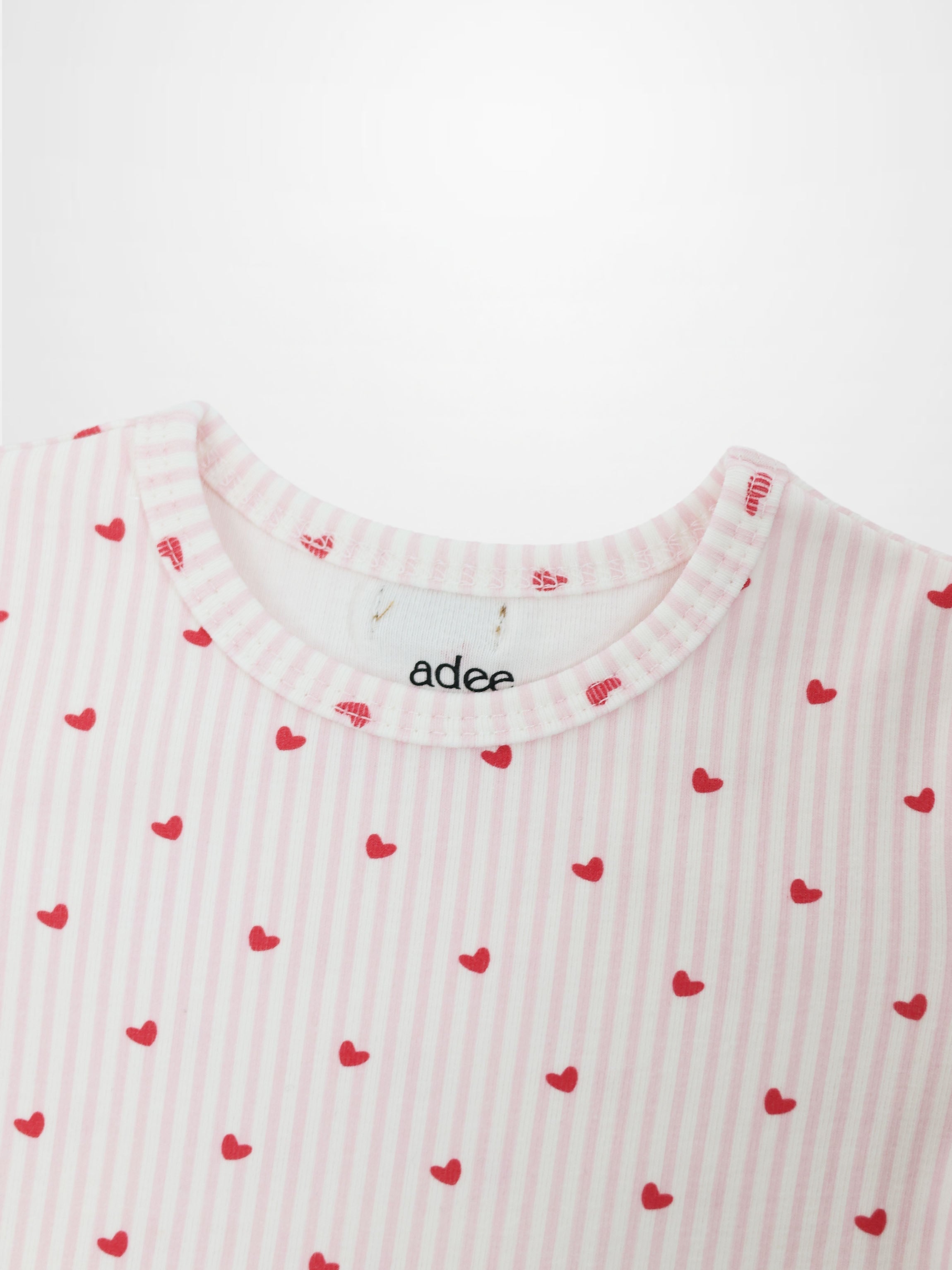Pink Heart Pajamas