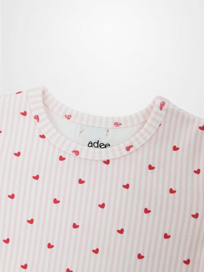 Pink Heart Pajamas