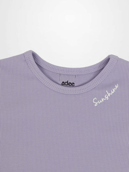 Short Sleeve T-shirt - Lavender