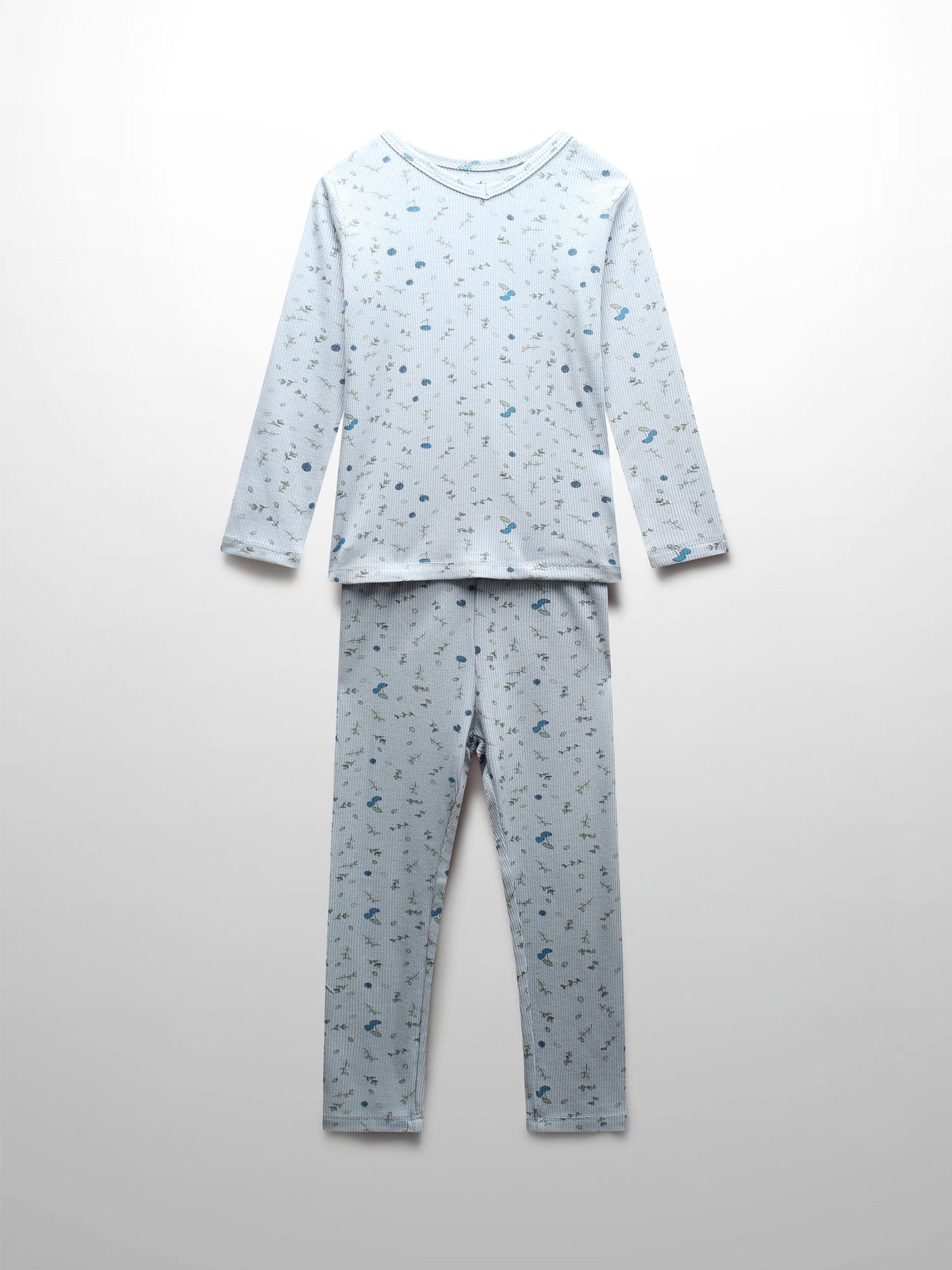 Mini Berry Pajamas - Blue